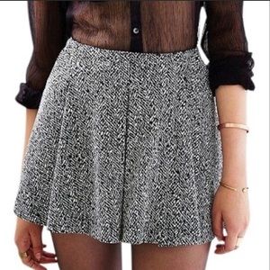 Silence + Noise Pleated Skirt